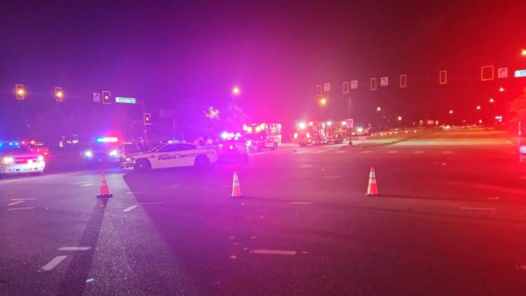 Investigation underway after pedestrian killed at crosswalk; suspect at large