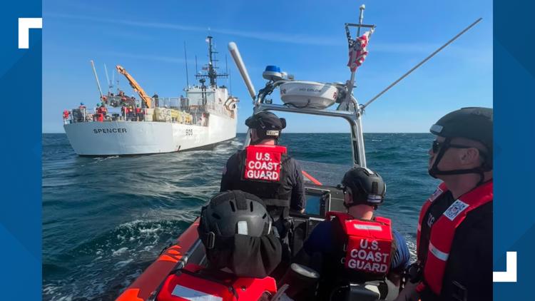 Coast Guard Cutter Spencer returns to homeport in Portsmouth after 3-month deployment