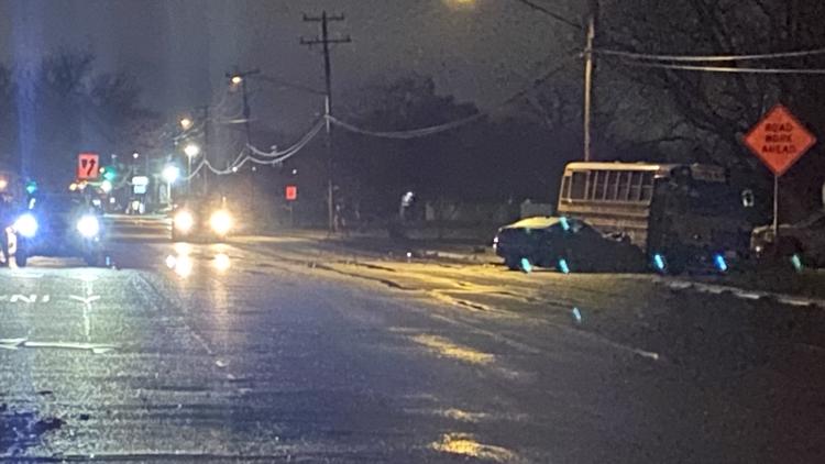 Several students, adults involved in school bus crash in Virginia Beach