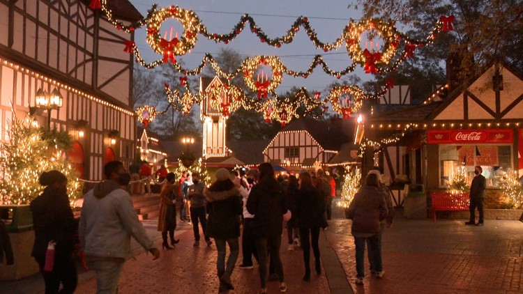 Too cold for Christmas Town: Busch Gardens will be closed on Christmas Eve