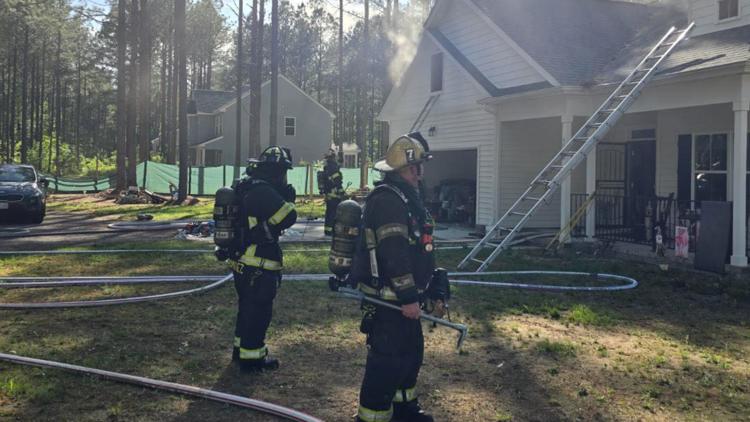 Suffolk family of 6 displaced after cooking fire