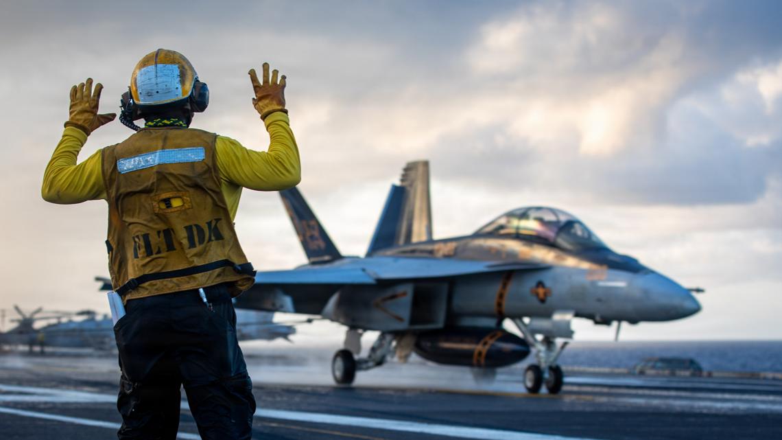 USS Gerald R. Ford Carrier Strike Group redeploying from Caribbean to Middle East