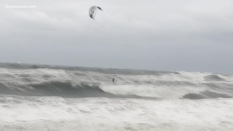 'The waves were massive' | Outer Banks kite surfers use storm winds ahead of Hurricane Ian to their advantage