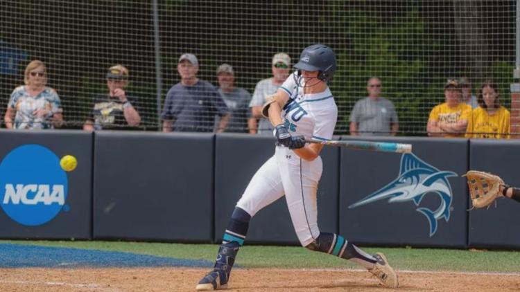 Marlins trounce Golden Bears 11-1 in its NCAA Tournament opener