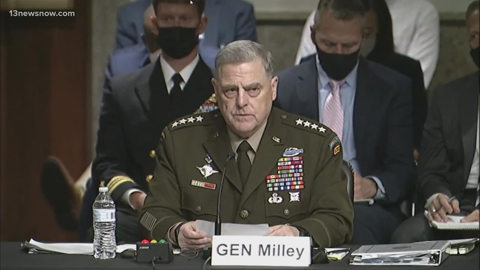 Today, on Capitol Hill, Secretary of Defense Lloyd Austin and Joint Chiefs Chairman Mark Milley testified about the withdrawal under oath for the first time.