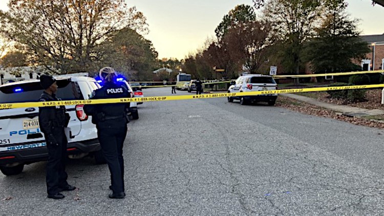 Man shot and killed in Newport News Sunday afternoon