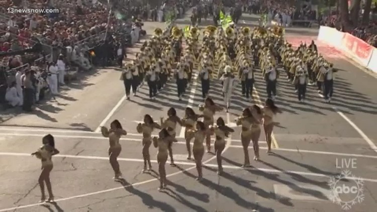 NSU Spartan Legion returns to Norfolk after performing in Rose Bowl Parade