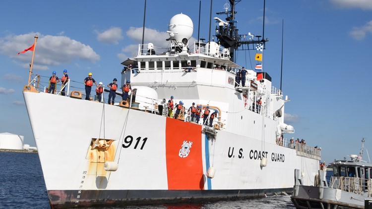 Cutter Forward crew intercepts over 2,000 lbs of cocaine while on patrol