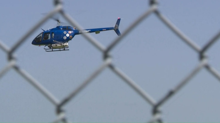 Mosquito-spraying helicopter near Carrollton water plant raises concerns