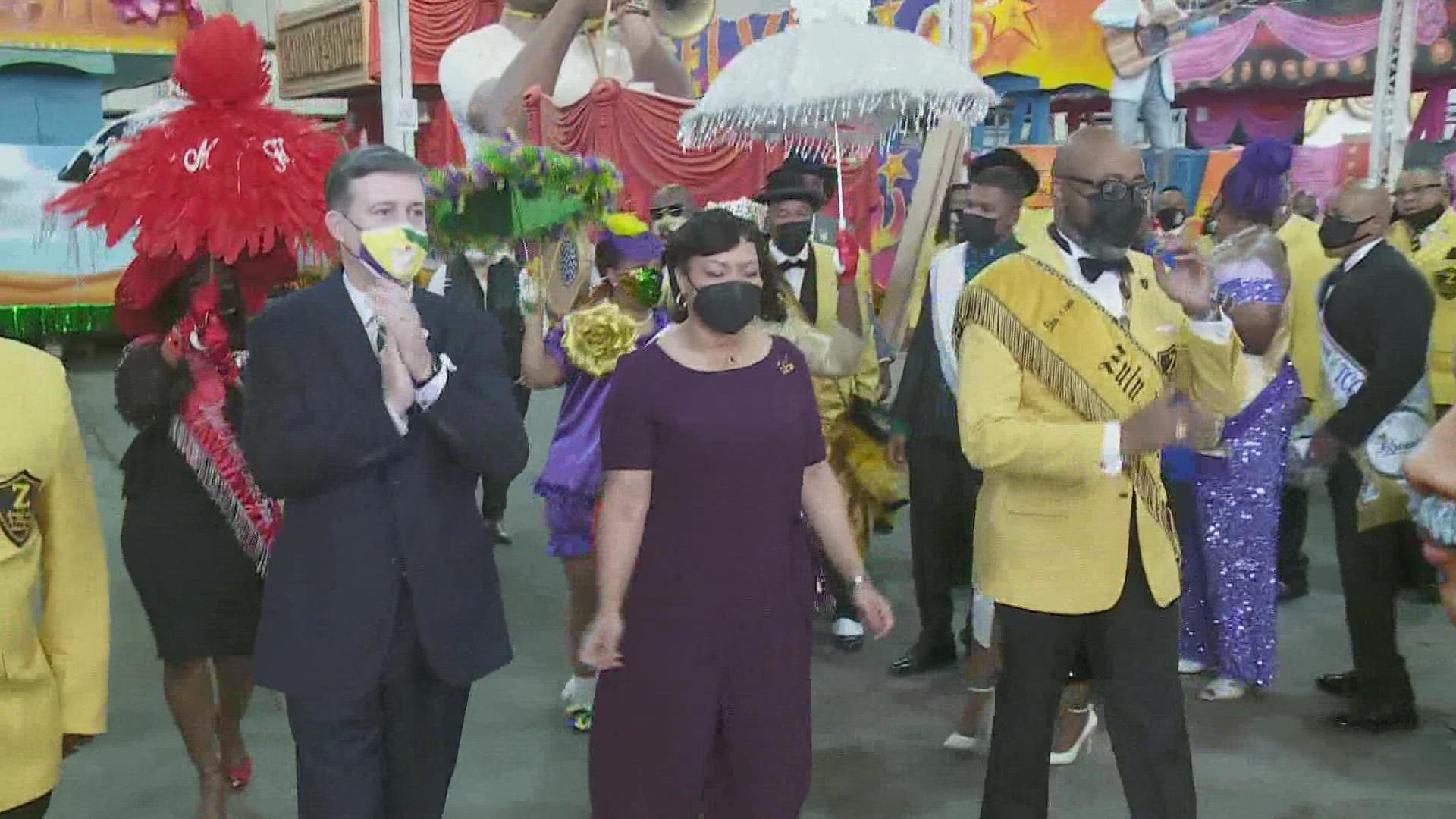 Mayor Cantrell has announced that Mardi Gras 2022 will roll like normal. Officials hope to have safe and healthy fun.
