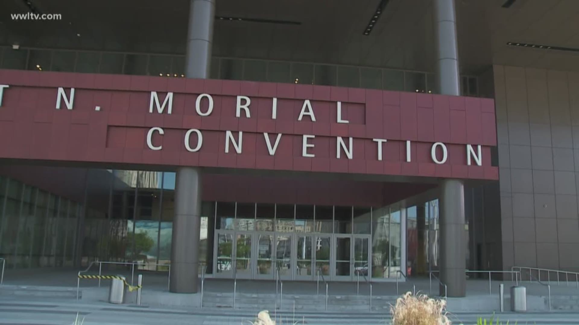 The last time the convention hall was used in an emergency was during Hurricane Katrina in 2005.