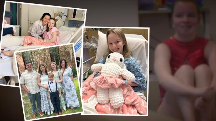 ‘Just keep going': Young gymnast battles rare cancer