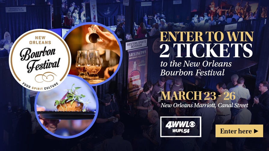 Win 2 tickets to the New Orleans Bourbon Festival