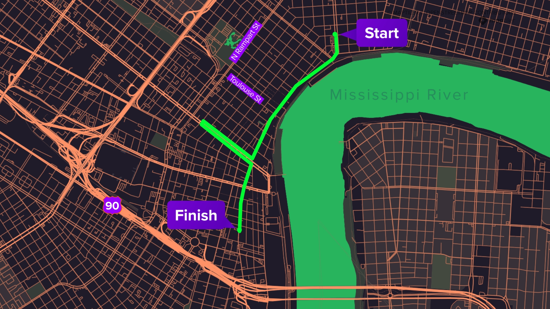 Krewe of Boo 2025 parade route | wwltv.com