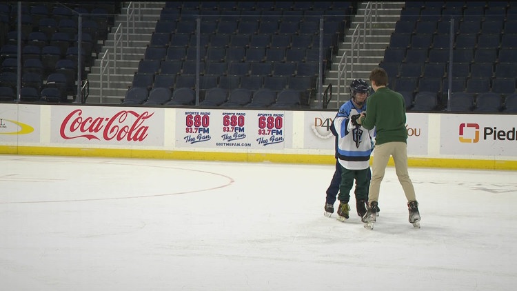 Group helps children with special needs discover confidence, joy on the ice
