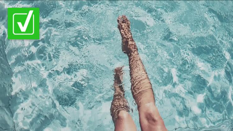 VERIFY: Above ground pools, chlorine tablets, could be harder to find with industry shortages