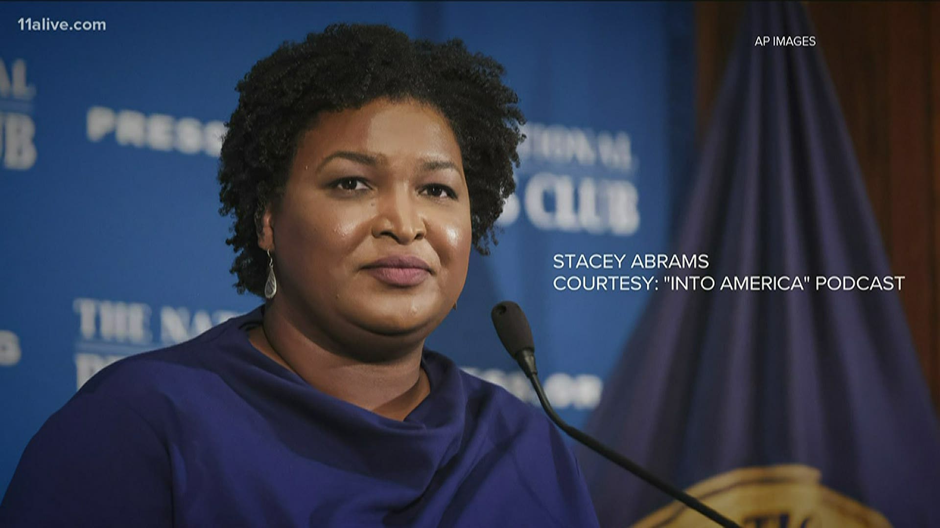 In the NBC News podcast "Into America", Abrams was asked about whether Biden needs to have a black woman on the ticket.