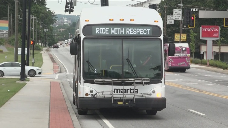 MARTA warns of delays for bus and mobility services amid I-285 lane closures in Fulton County