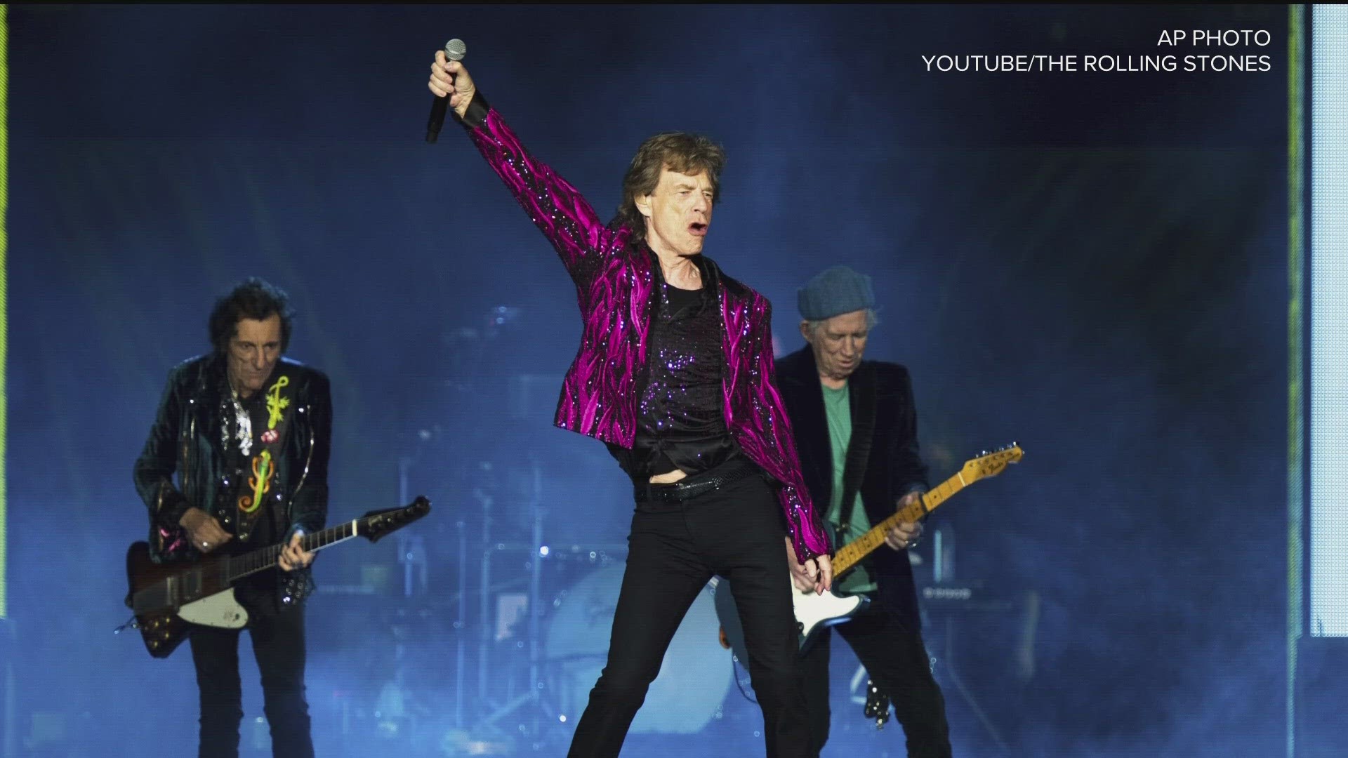 "All in the name of rock and roll," artist Taylor Rushing said.