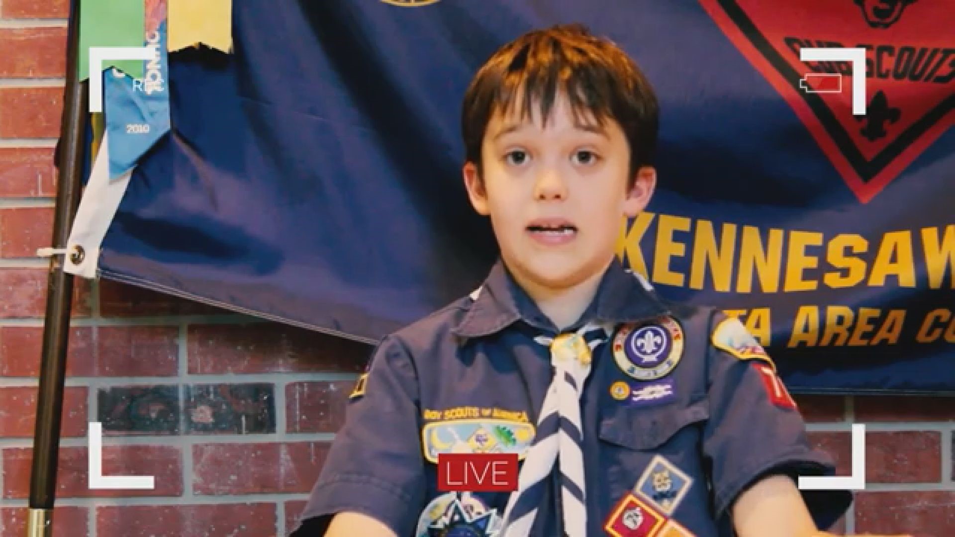 The Kennesaw Cub Scout Pack created a video in hopes of warming your heart and filling your belly.