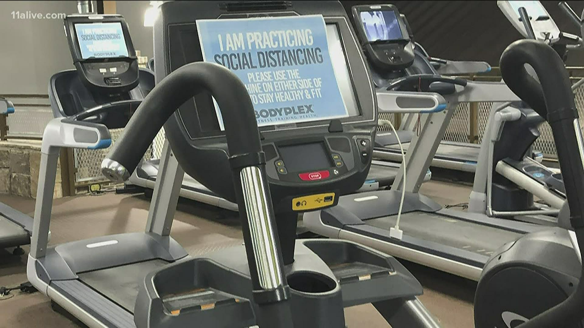 An Atlanta doctor has some advice and cautions to share as more gyms and fitness centers open during the coronavirus pandemic.