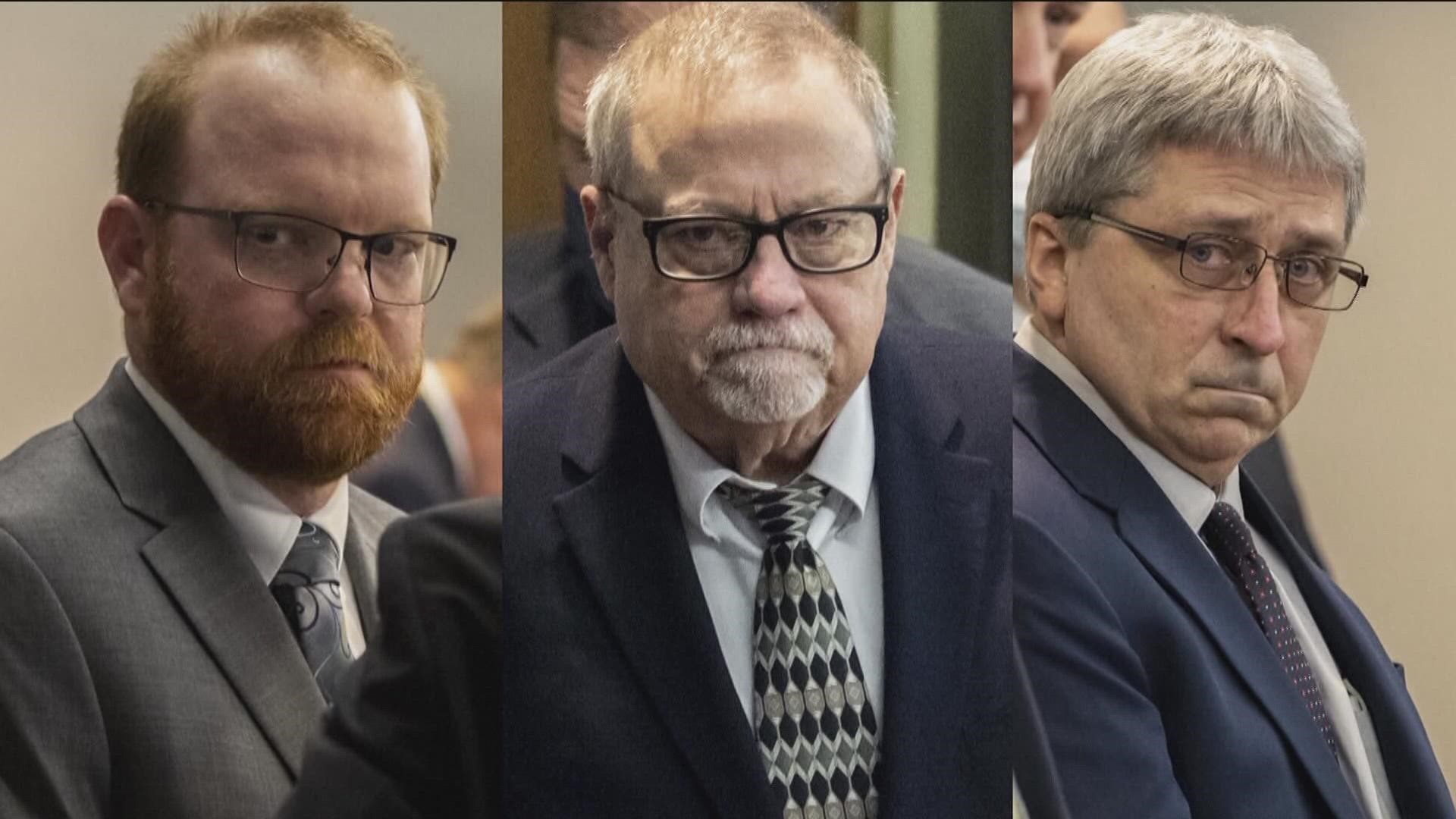 The dates for their sentencing hearings were released on Tuesday.