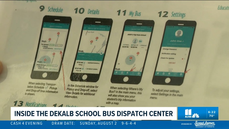 DeKalb Schools' transportation dispatch center keeps buses moving, answers parents' questions