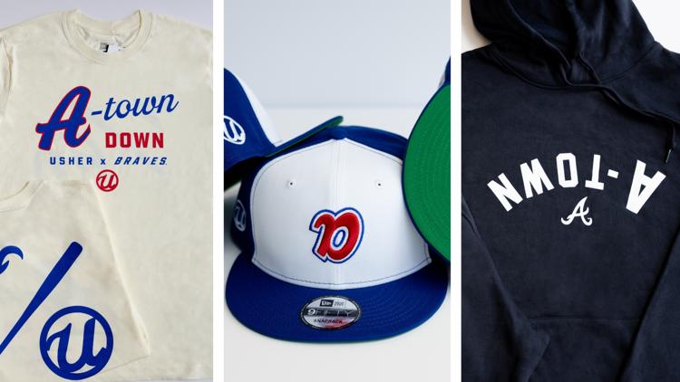 Atlanta Braves and Usher release limited-edition merch collection