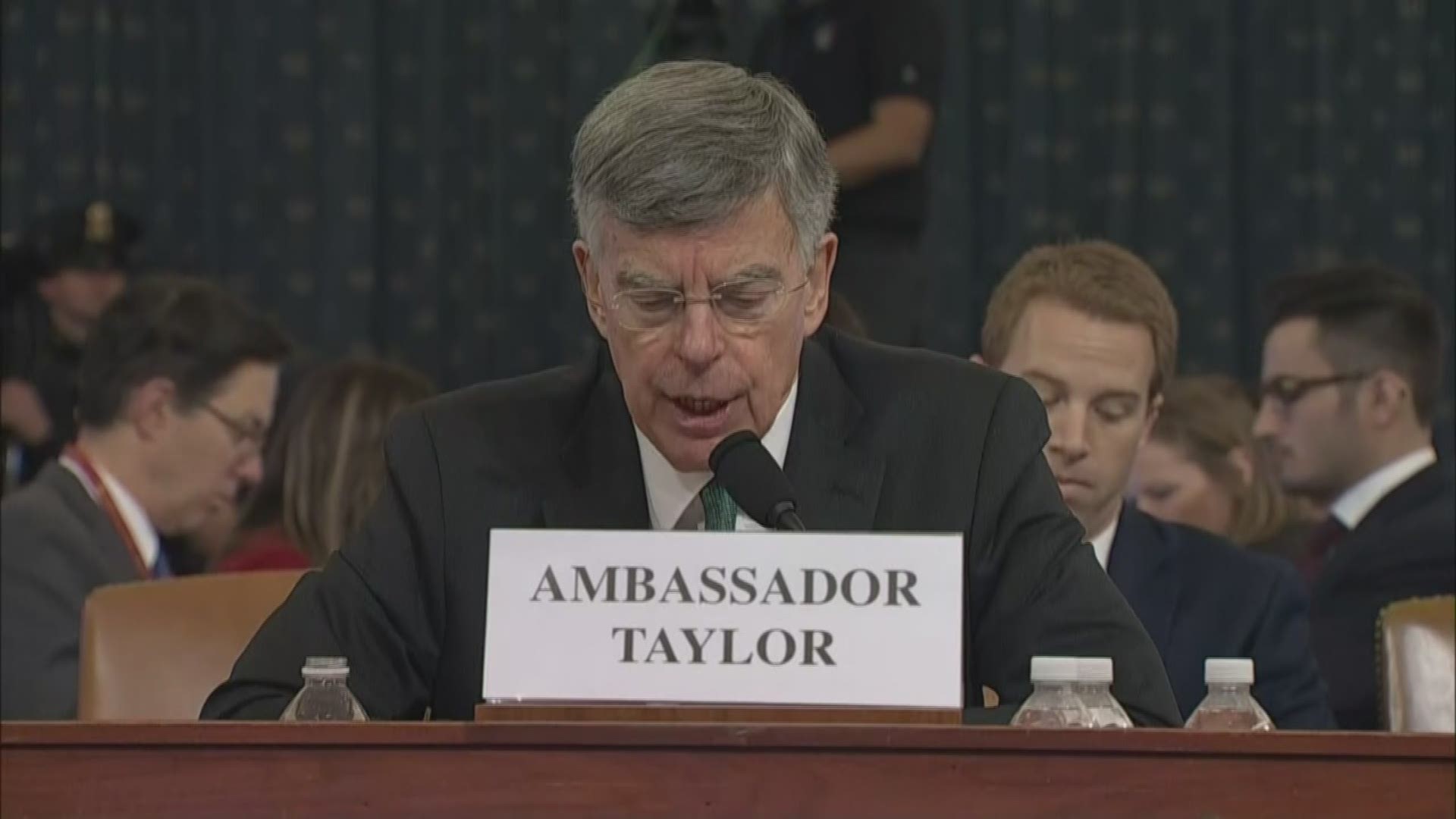 Taylor says it slowly became clear to him that conditions were placed on Ukraine’s new president.