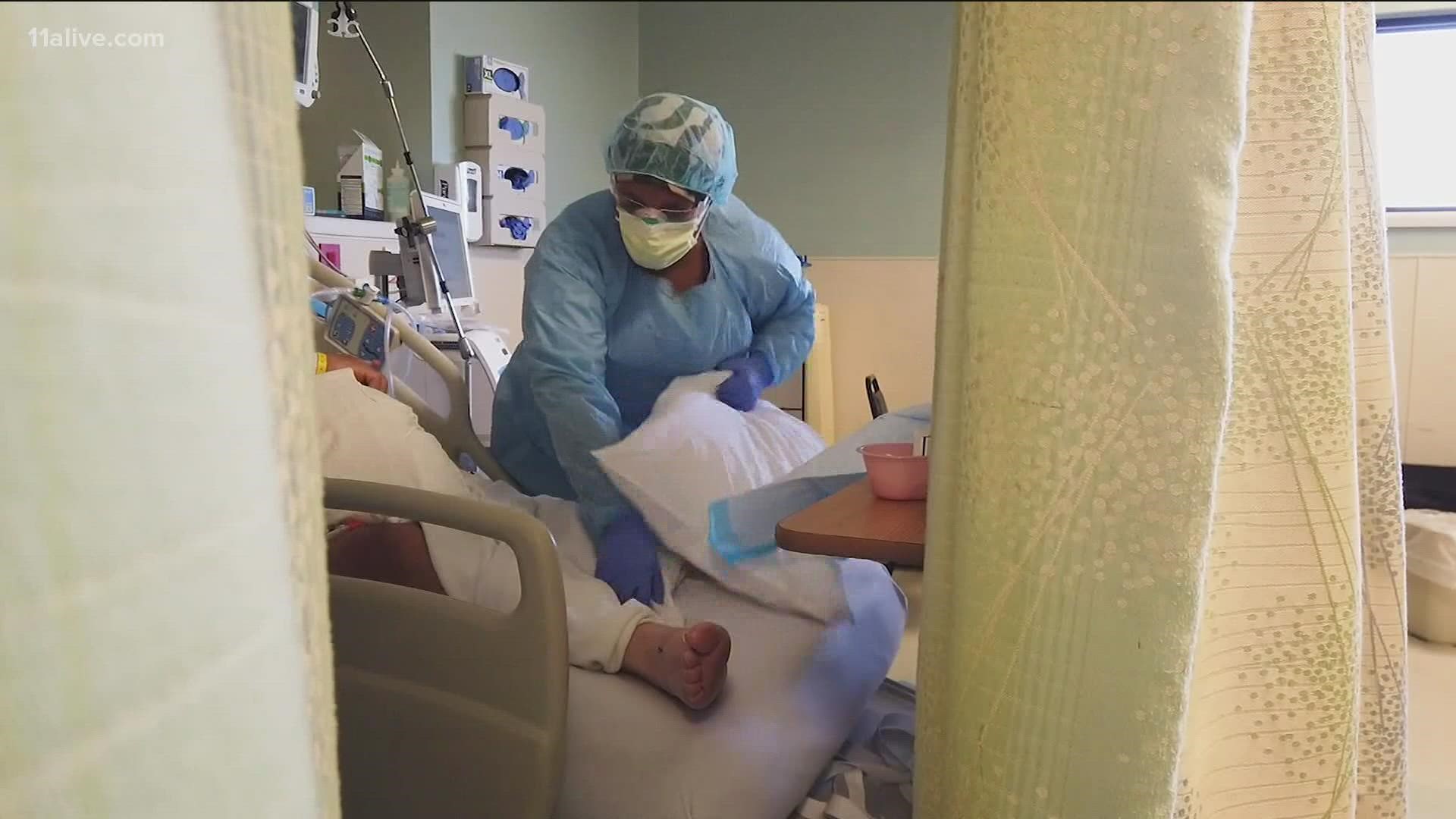 How many ICU beds are available at hospitals nearest you? It's