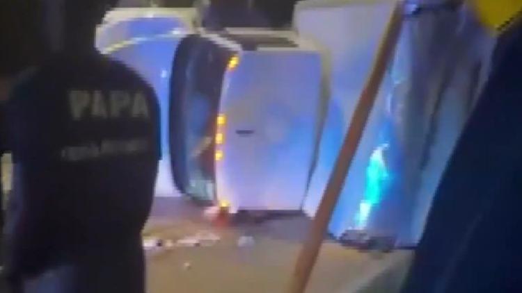 'I was not going to leave': 2 men hailed as heroes after rescuing driver trapped beneath overturned truck in southwest Atlanta