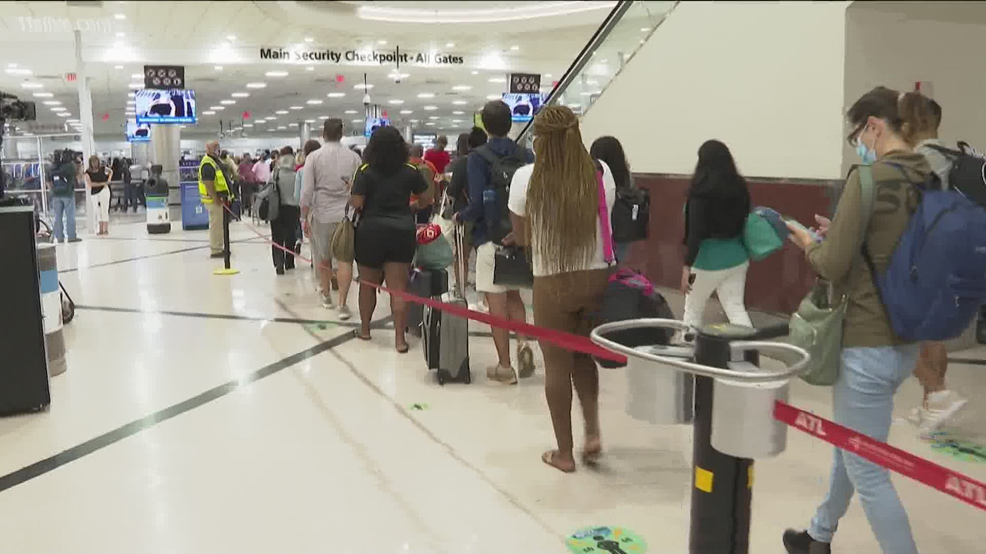 According to the CDC, the U.S. resident traveled from Lagos, Nigeria to Atlanta on July 8, arrived in Atlanta on July 9 and then caught a flight to Dallas.