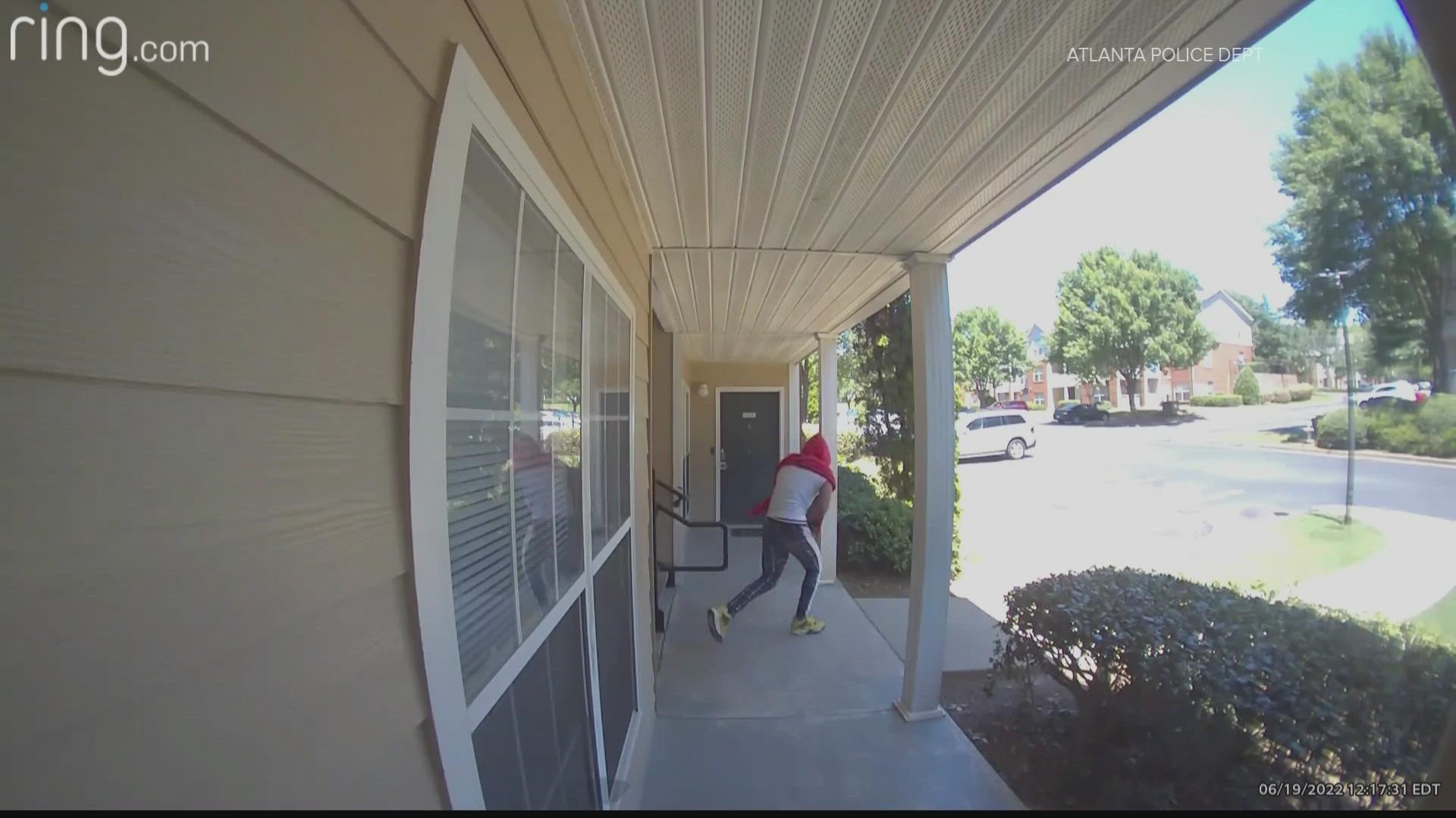 APD released a video of the suspect. It happened on Sunday in the Villages at Carver community.
