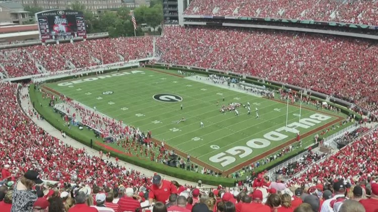 Georgia vs Tennessee tickets 271% higher than 2021, ticket tracking website reports
