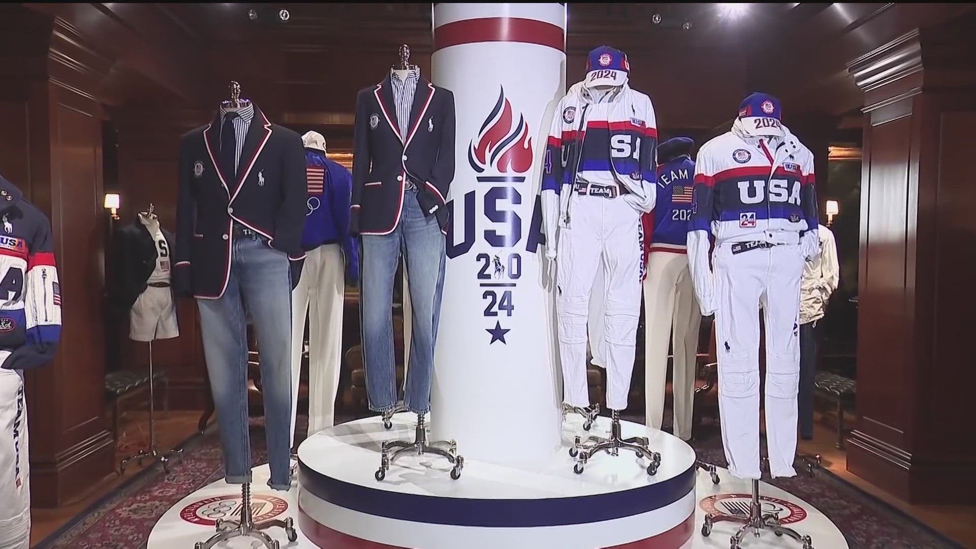 Ralph Lauren has unveiled the Olympic uniforms for Team USA. This is the designer's ninth time dressing the team.