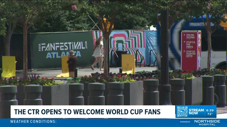 The old CNN Center, now the "Center," plays a key role in the World Cup