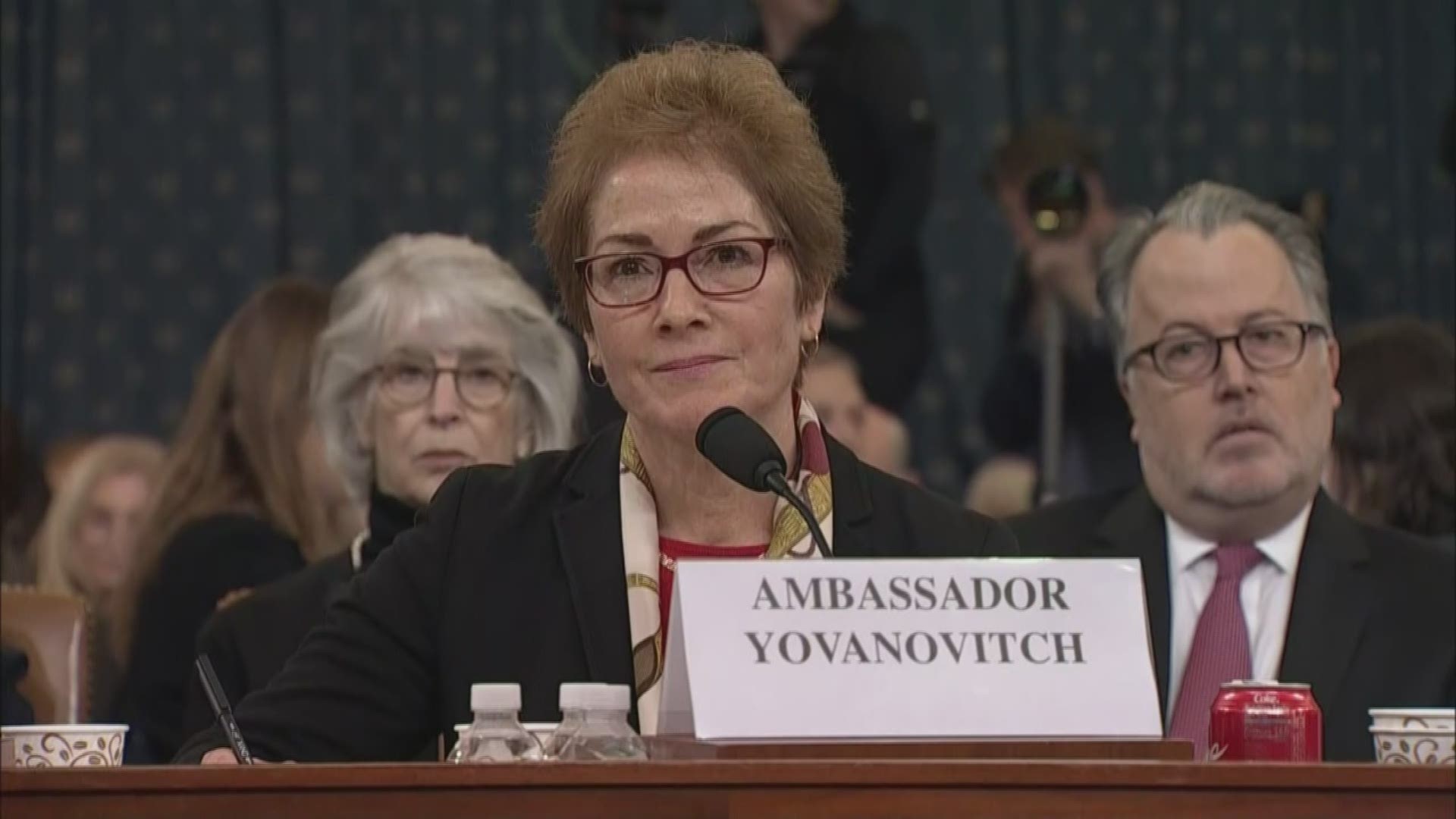 While former Ambassador to Ukraine Marie Yovanovitch testified Friday in the impeachment inquiry, President Trump tweeted that 'everywhere' she went 'turned bad.'