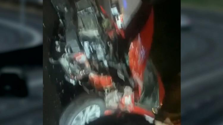They stopped to save a stranger on I-75 in Atlanta. Seconds later, they watched her die