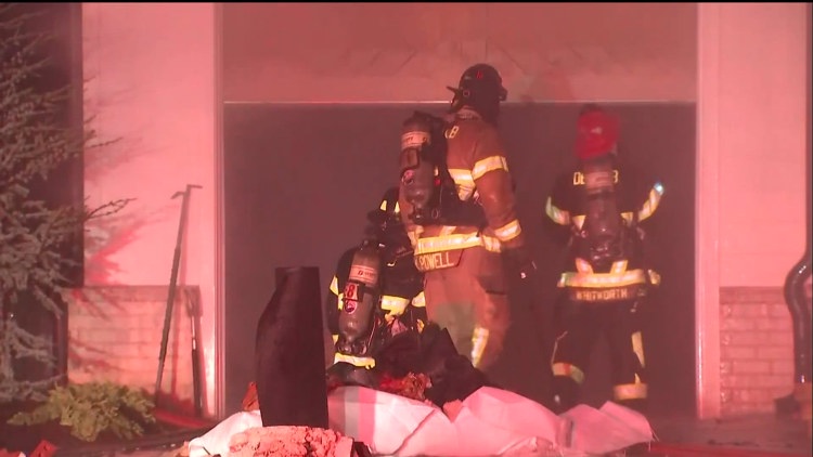 Fire tears through 3-story home under construction in DeKalb County