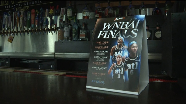 Atlanta Dream fans, businesses adjust to unusual WNBA Finals Game 6 start time