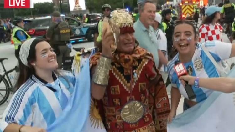England, Argentina fans ready for monumental World Cup clash in Atlanta | Pre-match sights and sounds