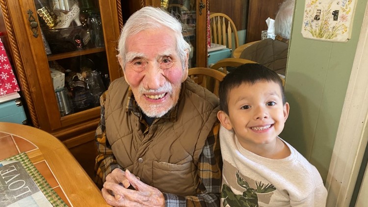Man celebrates his 107th birthday