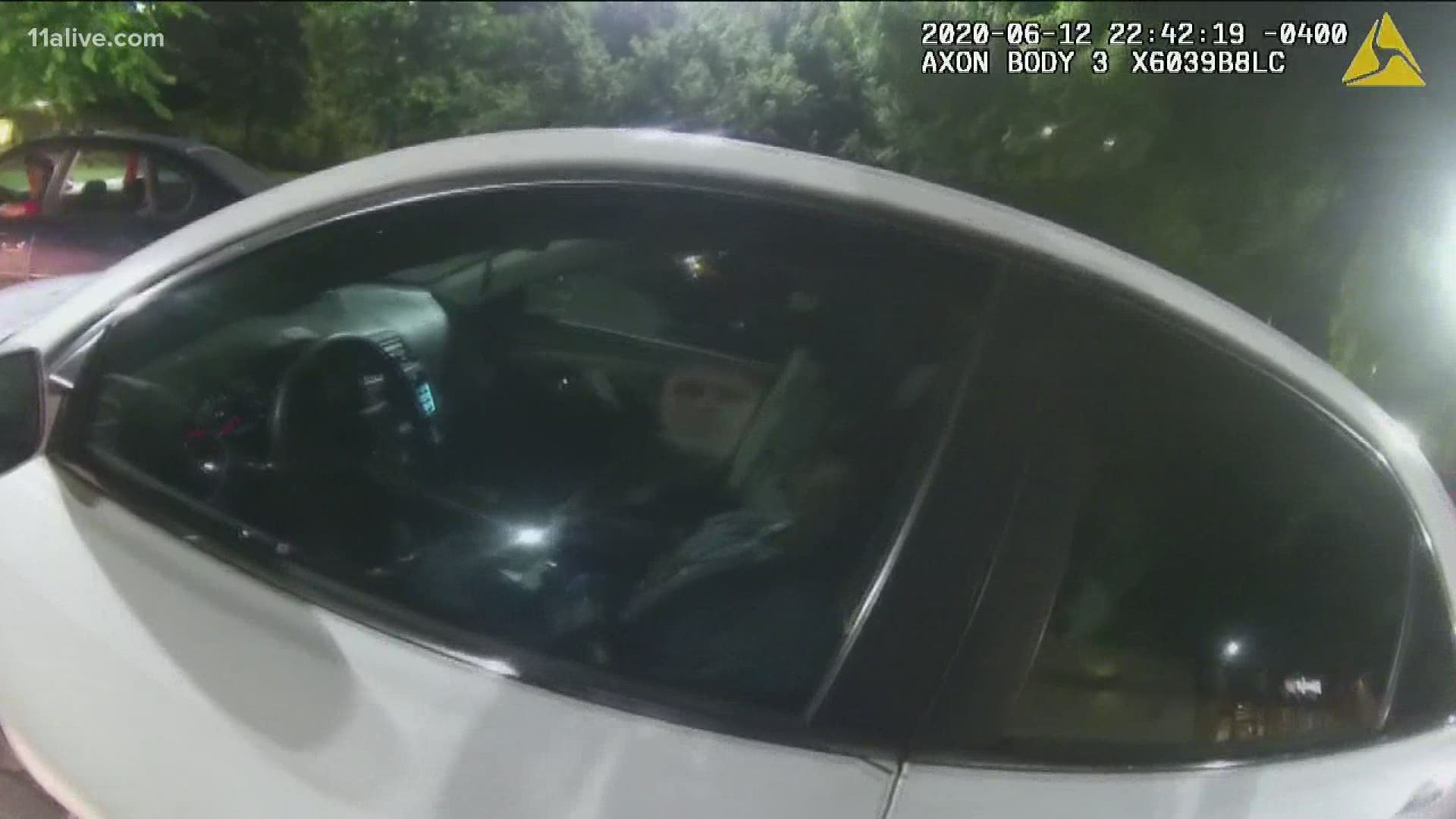 Brooks was sleep in his car when officers arrived.