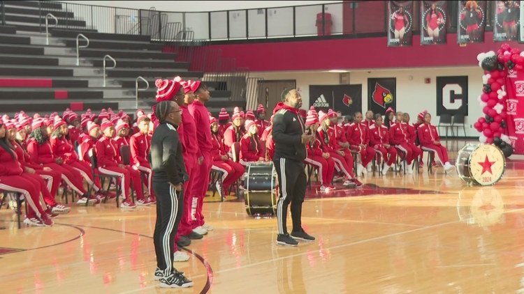 Send-off held for Jonesboro High's marching band heading to Macy's Thanksgiving Day Parade