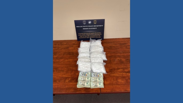 Two men arrested after police find nearly 23 pounds of meth