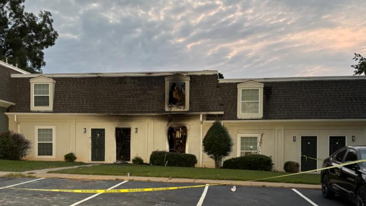 Two rushed to hospital, one dies after fire being investigated as arson at DeKalb apartment complex