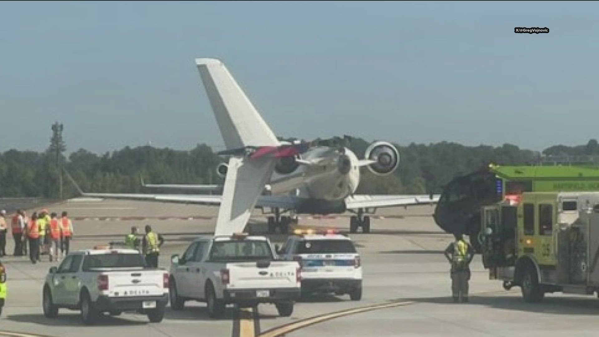 Delta airlines collision Atlanta | wthr.com