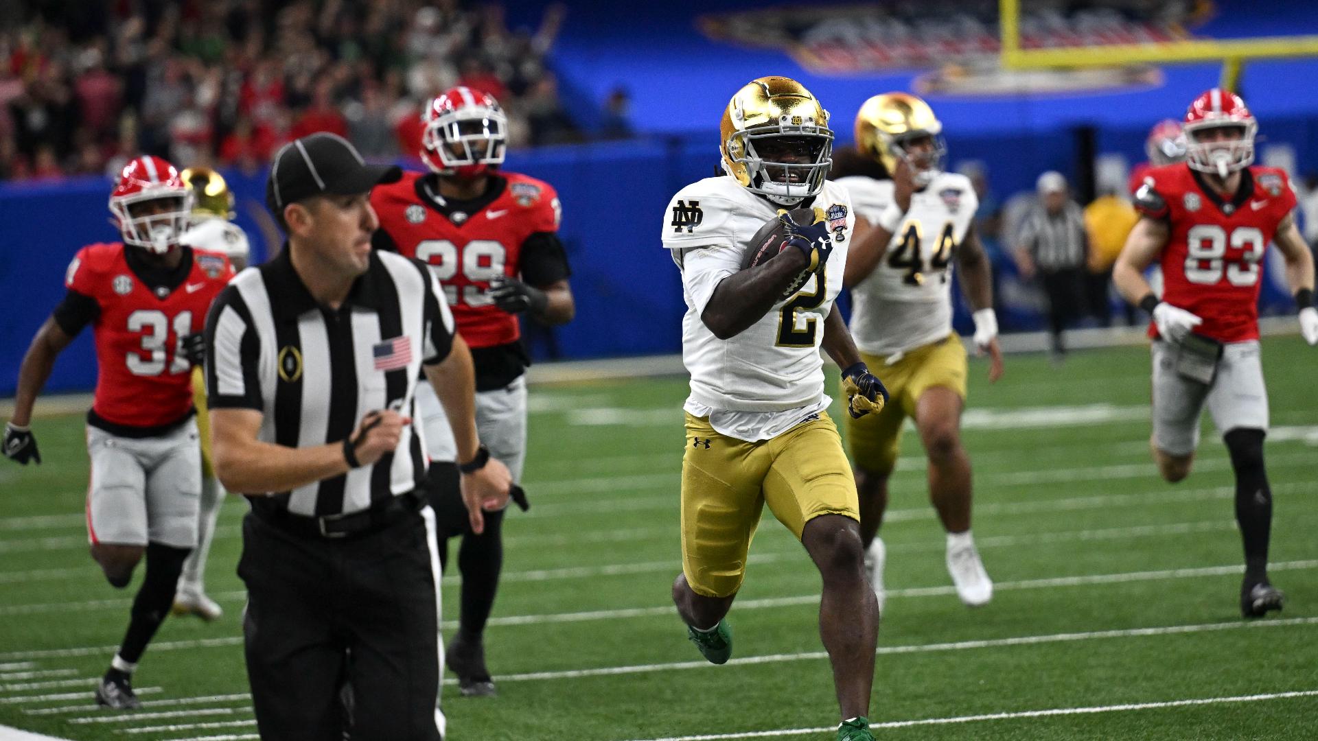 Sugar Bowl final score vs. Notre Dame