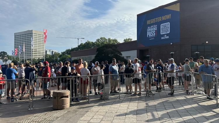 Baseball fans pack All-Star Village as MLB All-Star Week kicks off in Atlanta