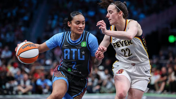 Atlanta Dream fall 81-76 to Indiana Fever at sold-out State Farm Arena despite Caitlin Clark not making a 3